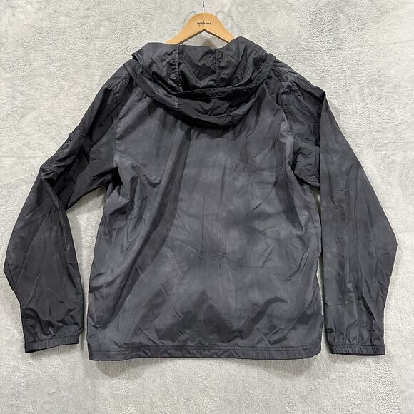 Nike 6.0 Windbreaker Jacket Unisex Large Gray Black Trendy Skater - Picture 2 of 11
